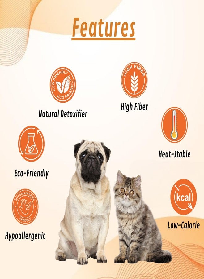 تولا مكمل غذائي بنكهة الجزر من تولا لصحة الأمعاء للكلاب والقطط - 100 غرام من مسحوق الألياف الطبيعية - يدعم الهضم، ويحافظ على قوام البراز، ويعزز المناعة - مكمل غذائي يومي لجميع السلالات والأعمار - Image 5